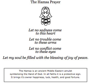 hamsa prayer